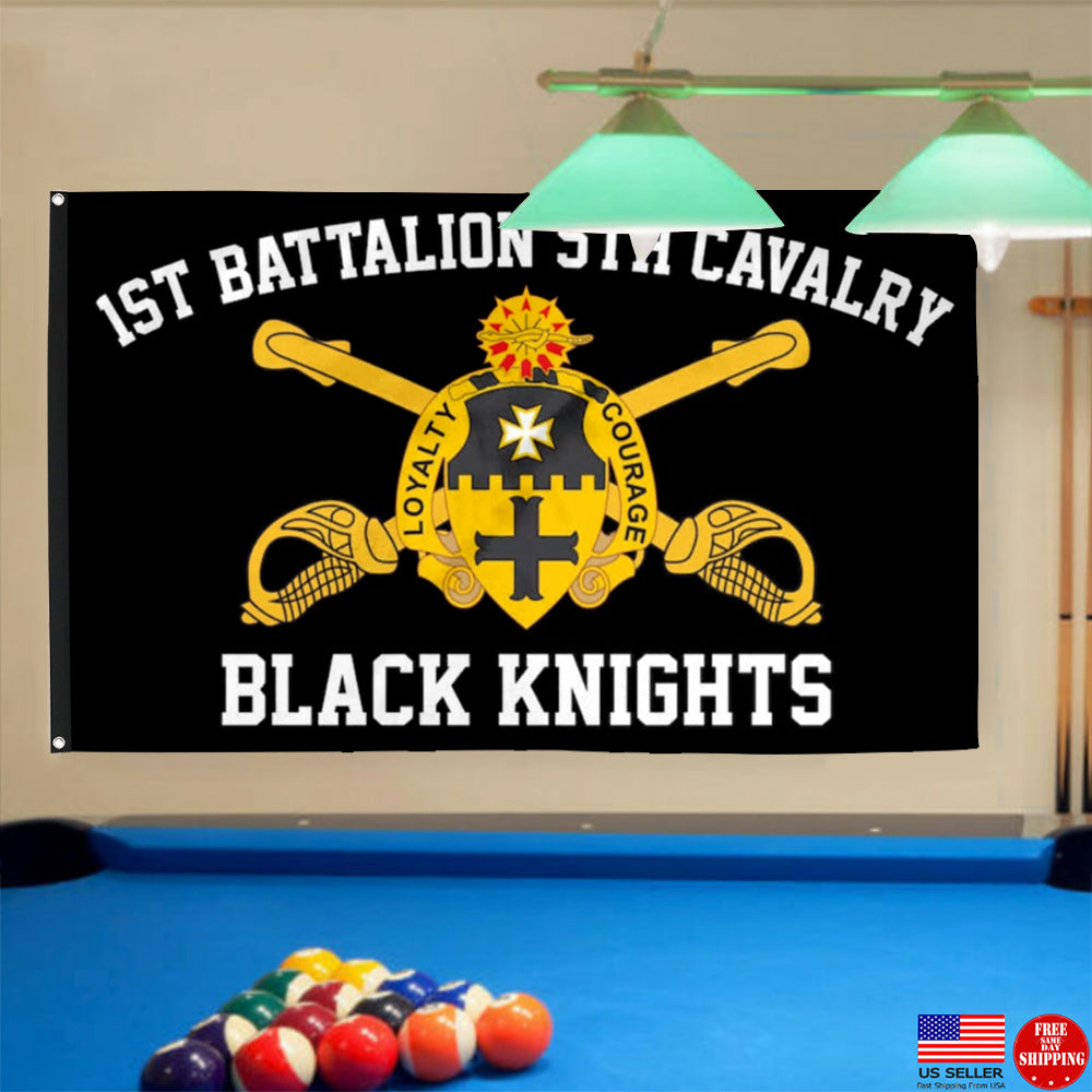 Fyon 5th Cavalry Flag  Indoor and outdoor banner