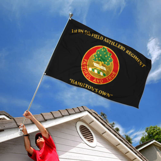Fyon 5th Field Artillery Flag  Indoor and outdoor banner