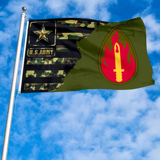 Fyon 63rd Infantry division  Flag Banner