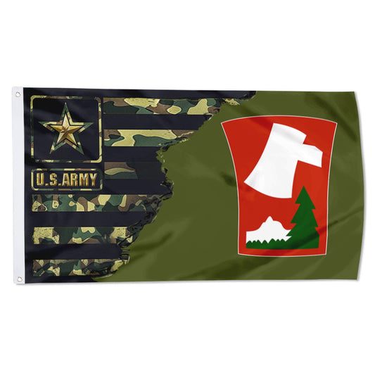 Fyon 70th Infantry division History  Flag Banner