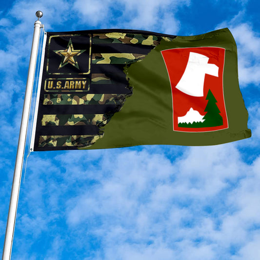 Fyon 70th Infantry division History  Flag Banner