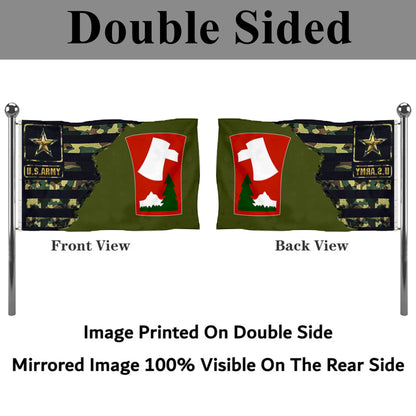 Fyon 70th Infantry division History  Flag Banner