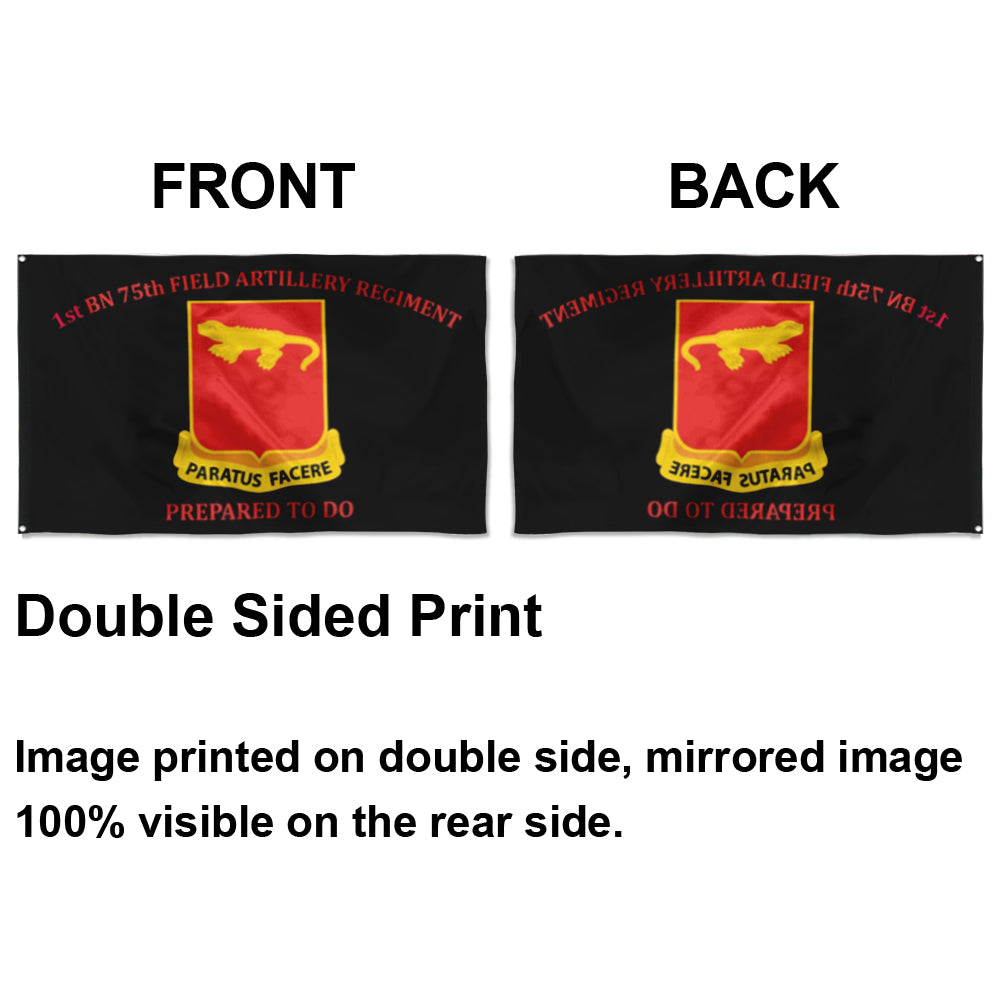 Fyon 75th Field Artillery Flag Indoor and outdoor banner