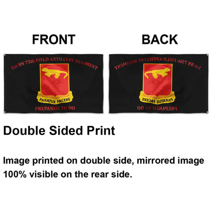 Fyon 75th Field Artillery Flag Indoor and outdoor banner