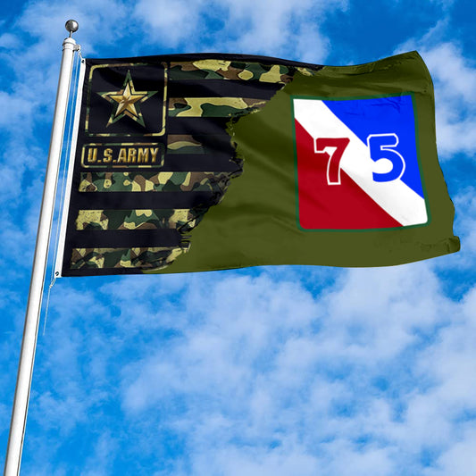 Fyon 75th Infantry division  Flag Banner