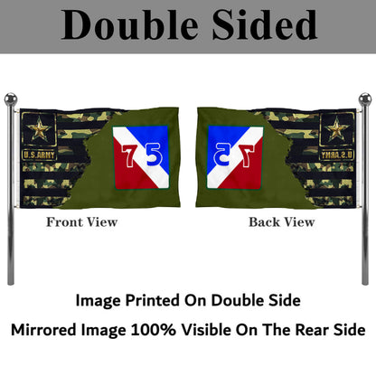 Fyon 75th Infantry division  Flag Banner