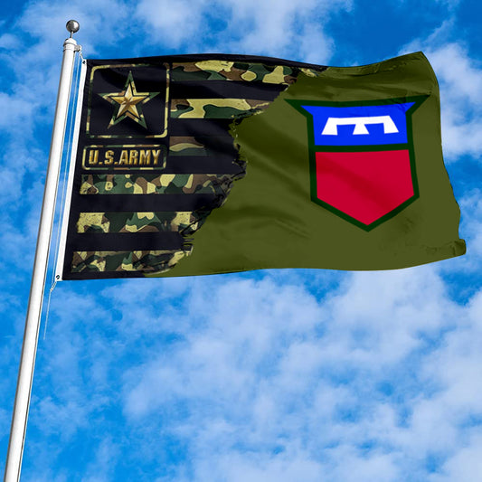 Fyon 76th Infantry division  Flag Banner
