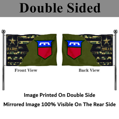 Fyon 76th Infantry division  Flag Banner