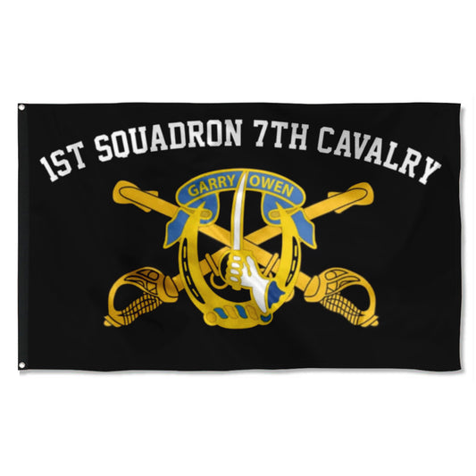 Fyon 7th Cavalry Flag  Indoor and outdoor banner