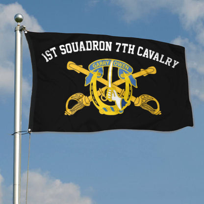 Fyon 7th Cavalry Flag  Indoor and outdoor banner