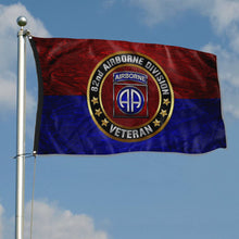 Fyon 82ND Airborne Division  Veterans Flag Indoor and outdoor banner