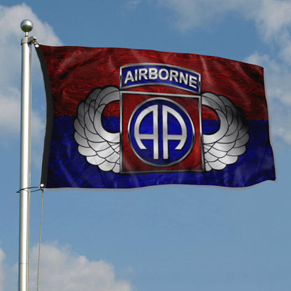 Fyon 82ND Airborne Division Winged Flag Indoor and outdoor banner