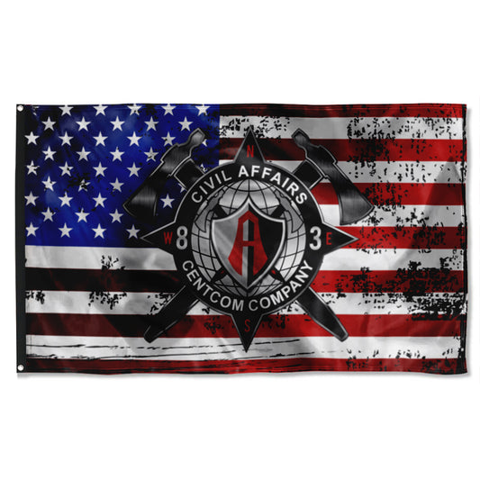 Fyon 83RD Centcom Company US Colored Flag Indoor and outdoor banner