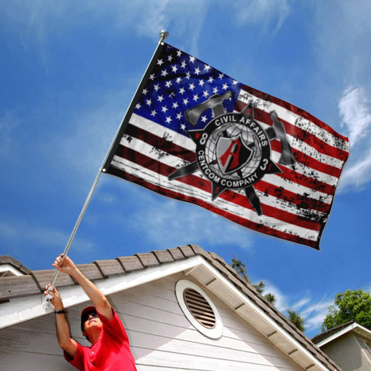 Fyon 83RD Centcom Company US Colored Flag Indoor and outdoor banner