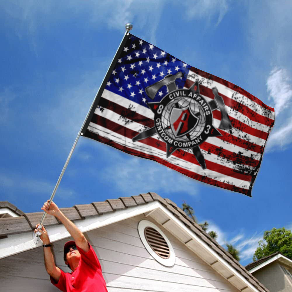 Fyon 83 Rd Centcom Company US Colored Flag Indoor and outdoor banner