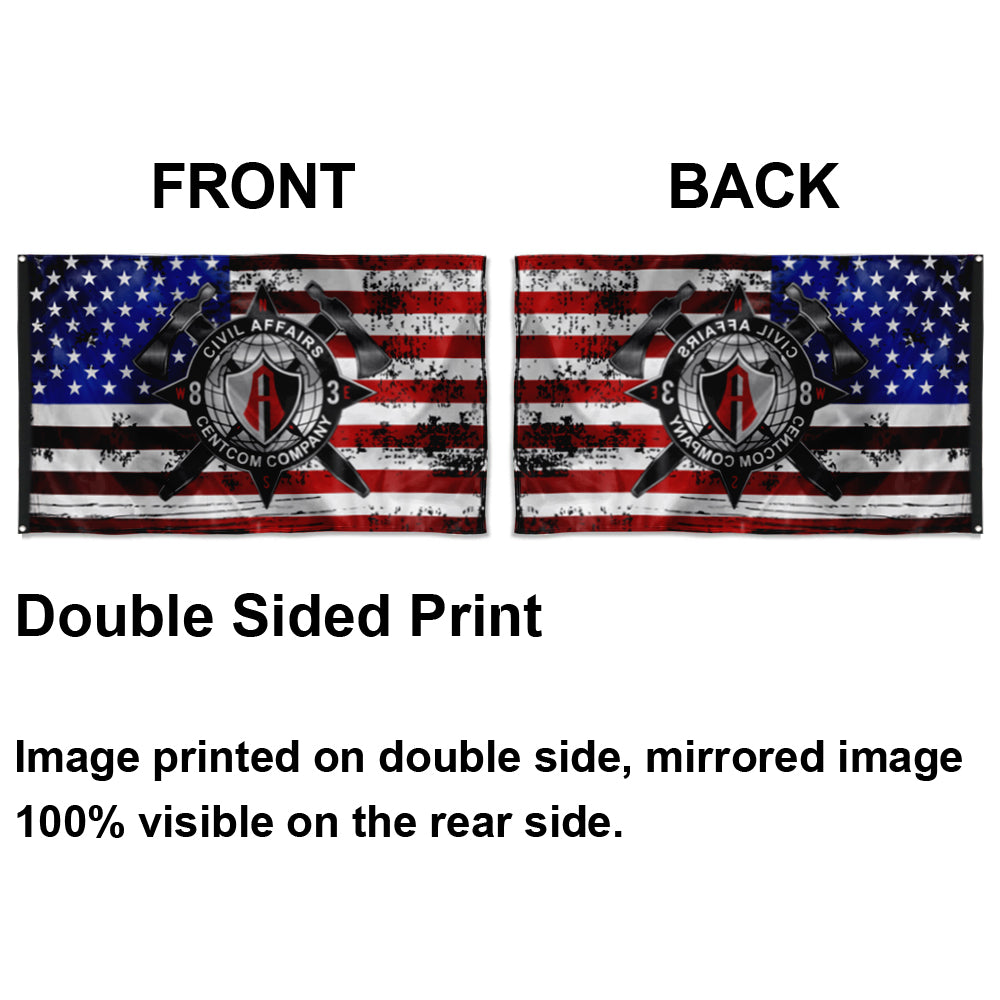 Fyon 83RD Centcom Company US Colored Flag Indoor and outdoor banner