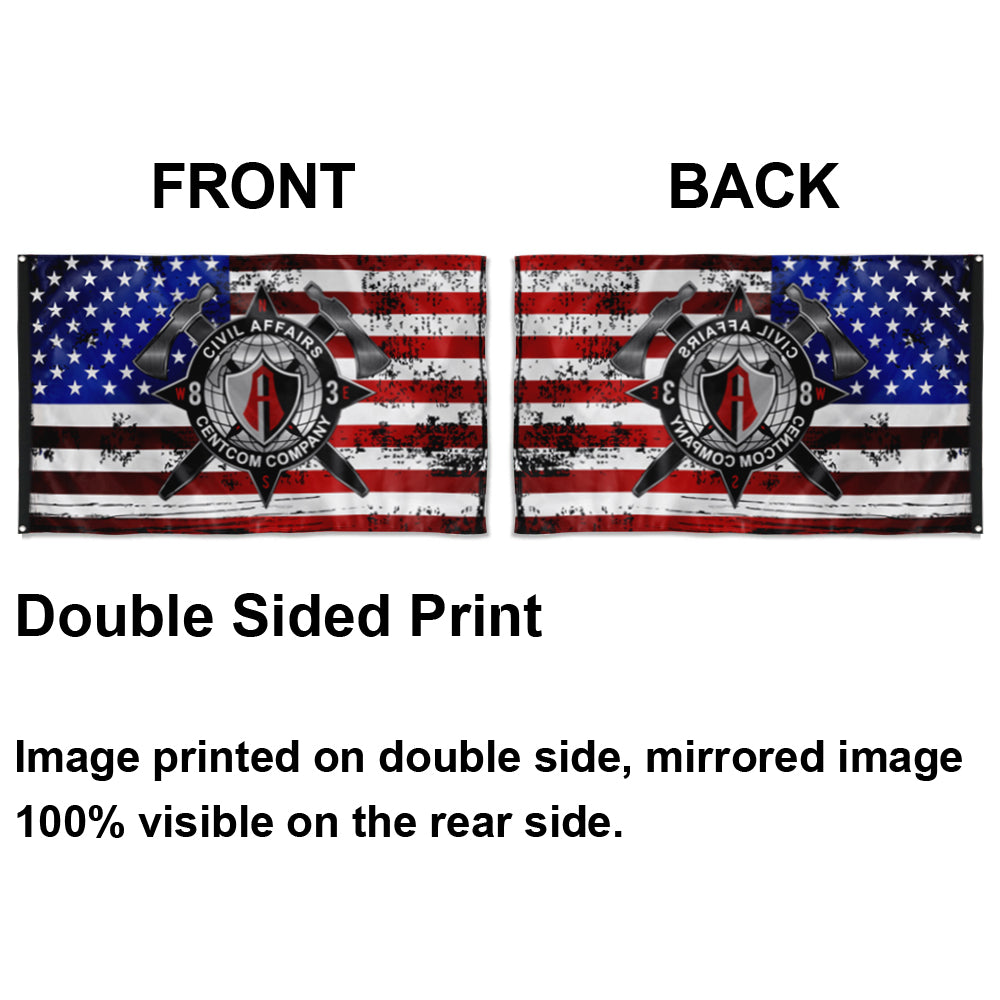 Fyon 83 Rd Centcom Company US Colored Flag Indoor and outdoor banner