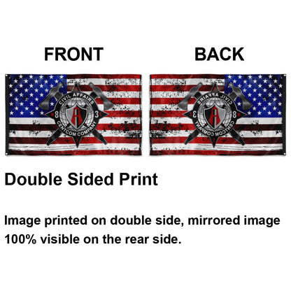 Fyon 83 Rd Centcom Company US Colored Flag Indoor and outdoor banner