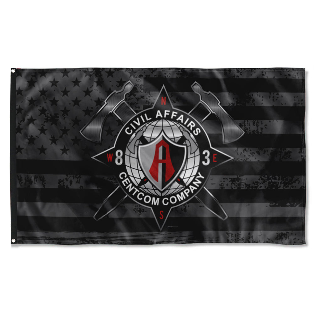 Fyon 83 Rd Centcom Company US Subdued Flag Indoor and outdoor banner