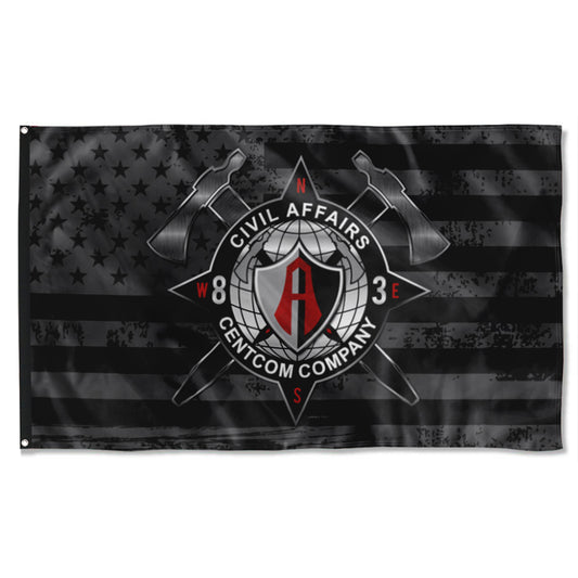 Fyon 83 Rd Centcom Company US Subdued Flag Indoor and outdoor banner