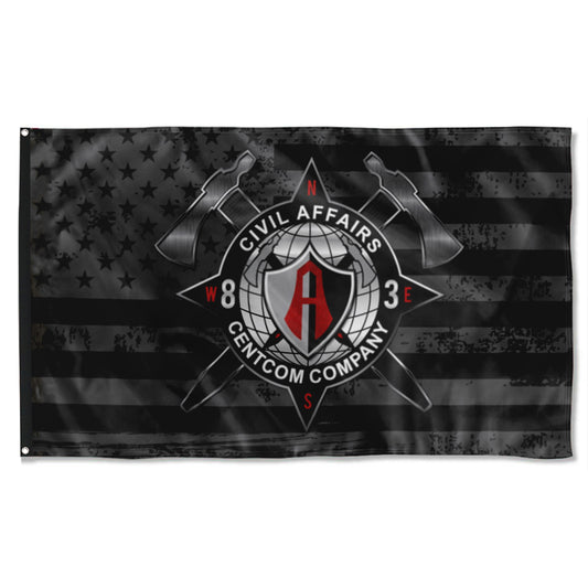 Fyon 83rd Centcom Company US Subdued Star & Stripes Flag Indoor and outdoor banner