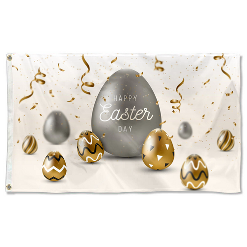 Fyon Happy Easter flag Indoor and outdoor banner 2231420