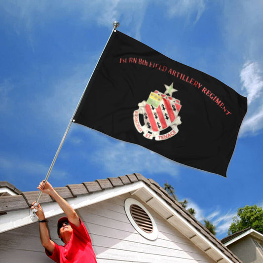 Fyon 8th Field Artillery Flag  Indoor and outdoor banner