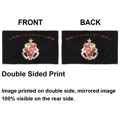Fyon 8th Field Artillery Flag  Indoor and outdoor banner