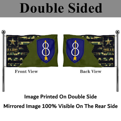 Fyon 8th Infantry division Flag Banner