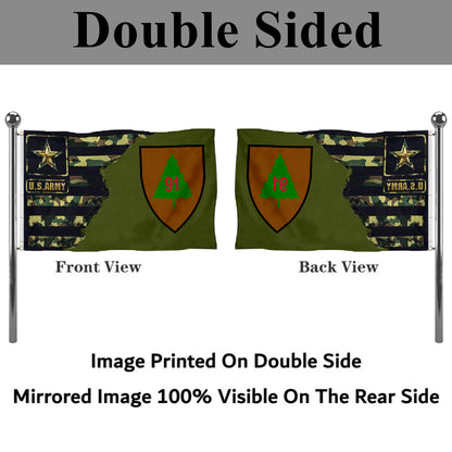 Fyon 91st Infantry division Flag Banner