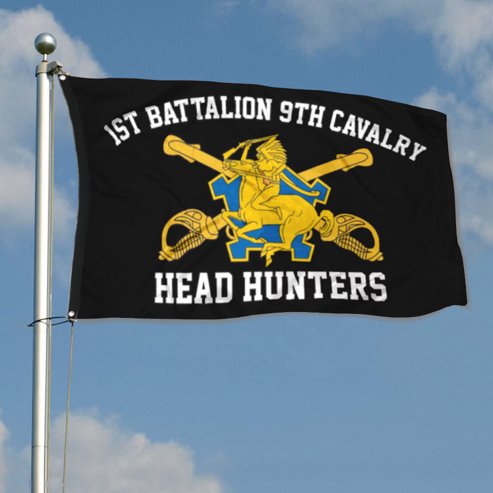 Fyon 9th Cavalry Flag Indoor and outdoor banner