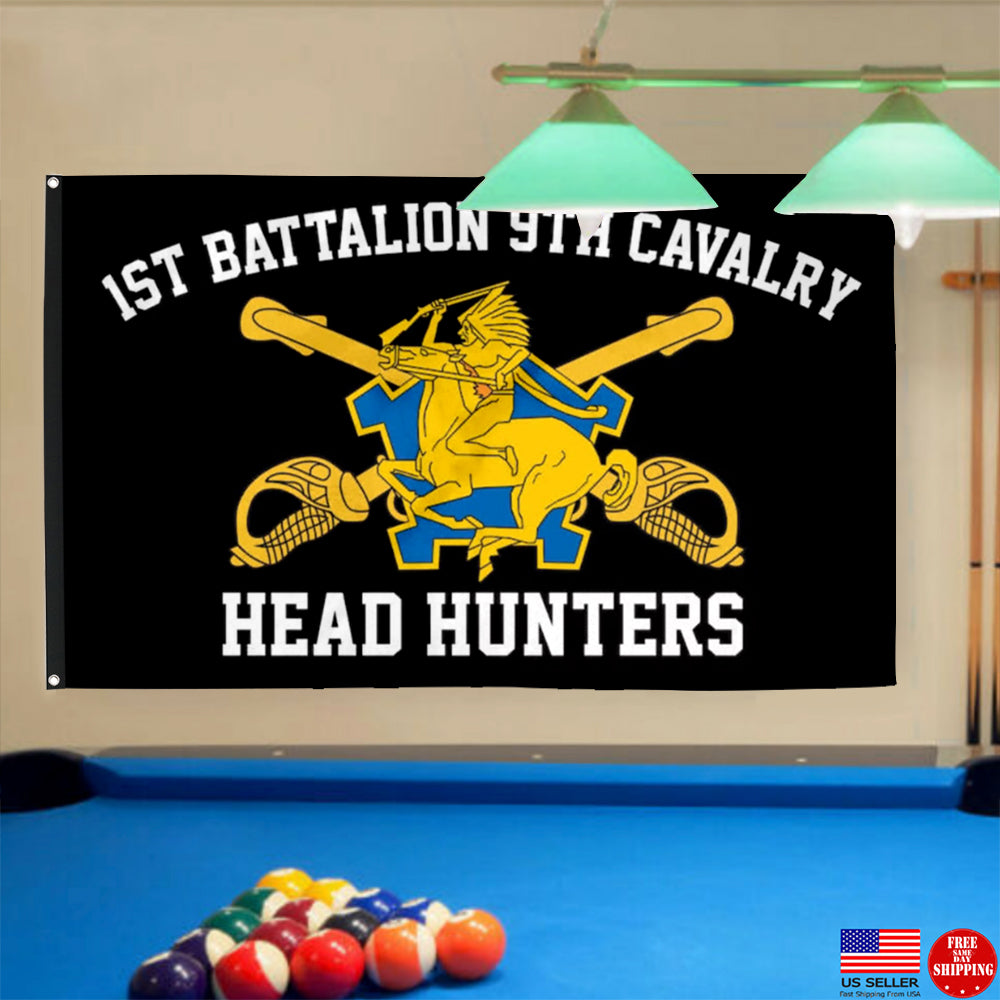 Fyon 9th Cavalry Flag Indoor and outdoor banner