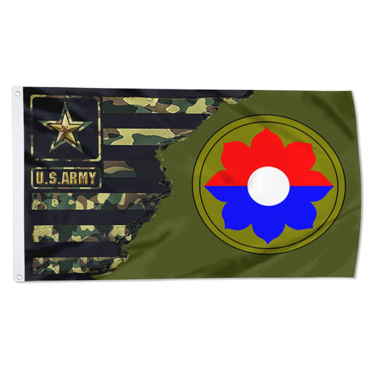 Fyon 9th Infantry division Flag Banner