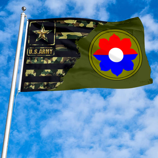 Fyon 9th Infantry division Flag Banner