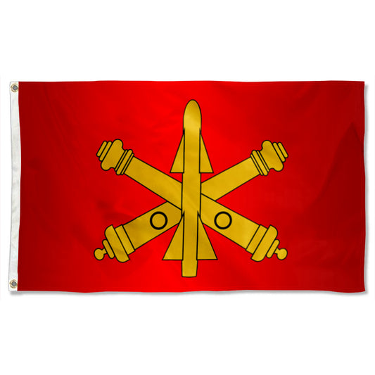 Fyon Air Defense Artillery Badge Flag Indoor and outdoor banner