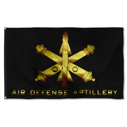 Fyon Air Defense Artillery Black Flag Indoor and outdoor banner