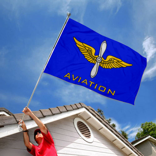 Fyon Army Aviation Branch Flag Indoor and outdoor banner