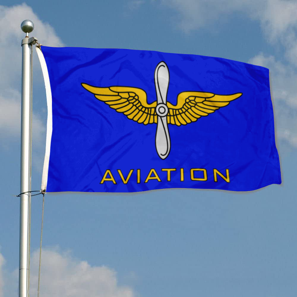 Fyon Army Aviation Branch Flag Indoor and outdoor banner