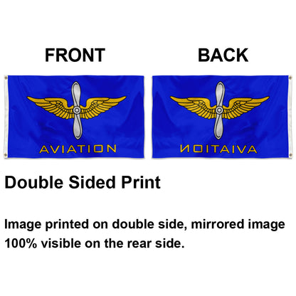 Fyon Army Aviation Branch Flag Indoor and outdoor banner