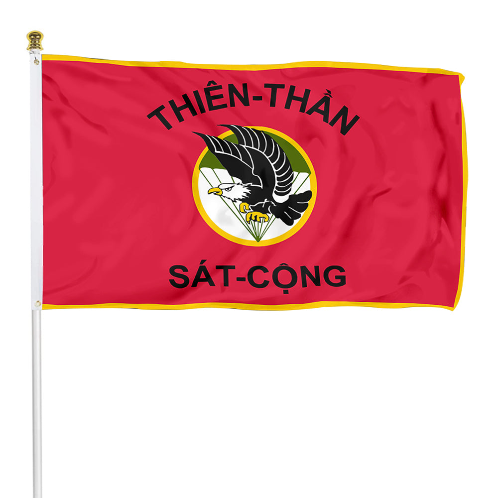 Fyon ARVN Airborne Division Flag  Indoor and Outdoor Banner