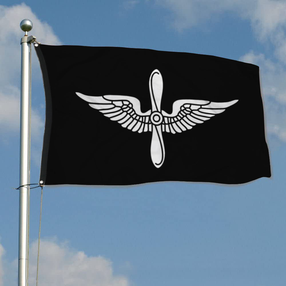 Fyon Branch Black and White Flag Indoor and outdoor banner