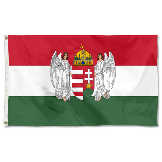 Fyon A Variant of The Kingdom of Hungary flag Between 1896 to 1915 Flag Indoor and outdoor banner