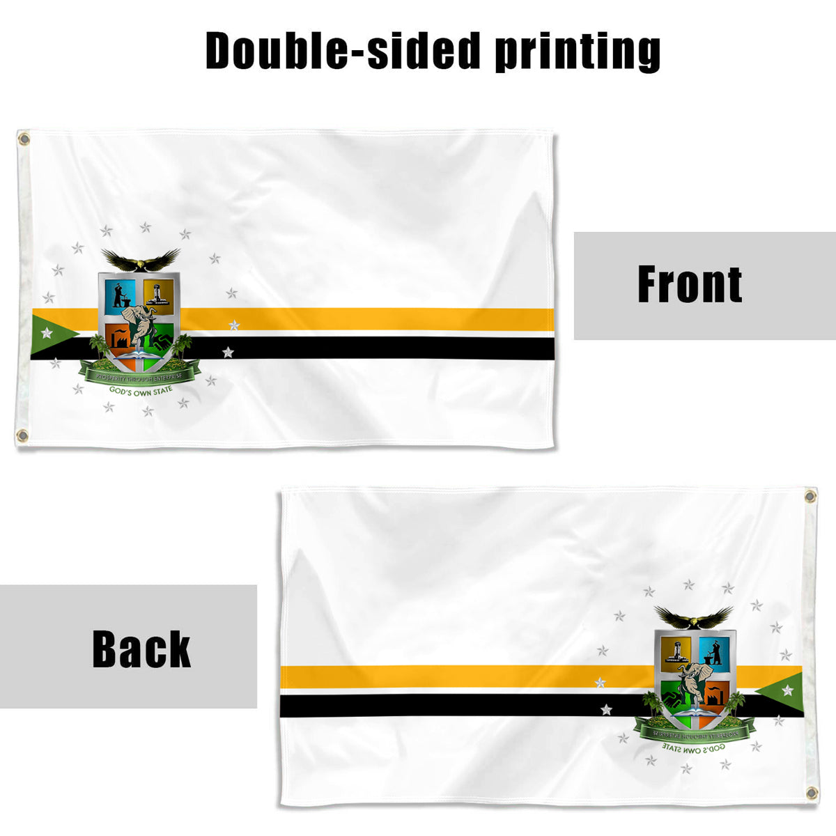 Fyon Abia State, Nigeria Flag Indoor and outdoor banner