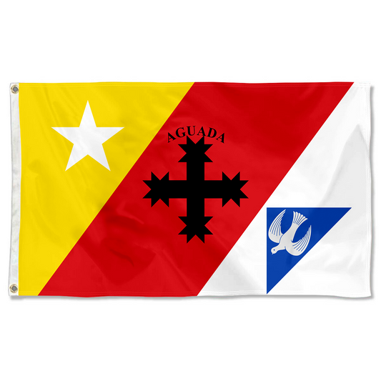 Fyon Aguada, Puerto Rico flag banner