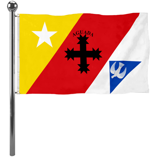 Fyon Aguada, Puerto Rico flag banner