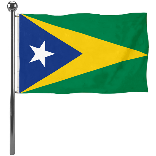 Fyon Aguas Buenas, Puerto Rico flag banner