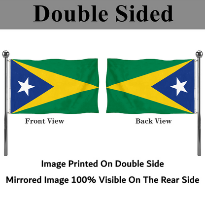 Fyon Aguas Buenas, Puerto Rico flag banner