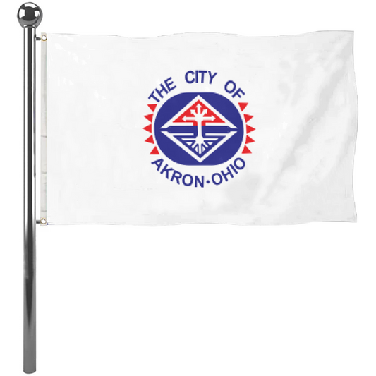 Fyon Akron, Ohio Flag (1965–1996)Banner