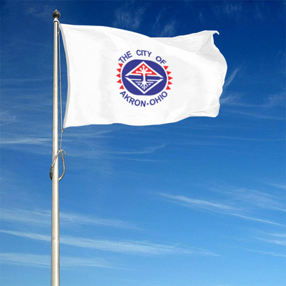 Fyon Akron, Ohio Flag (1965–1996)Banner