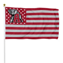 Fyon Alabama Crimson Tide Stars and Stripes Flag Banner